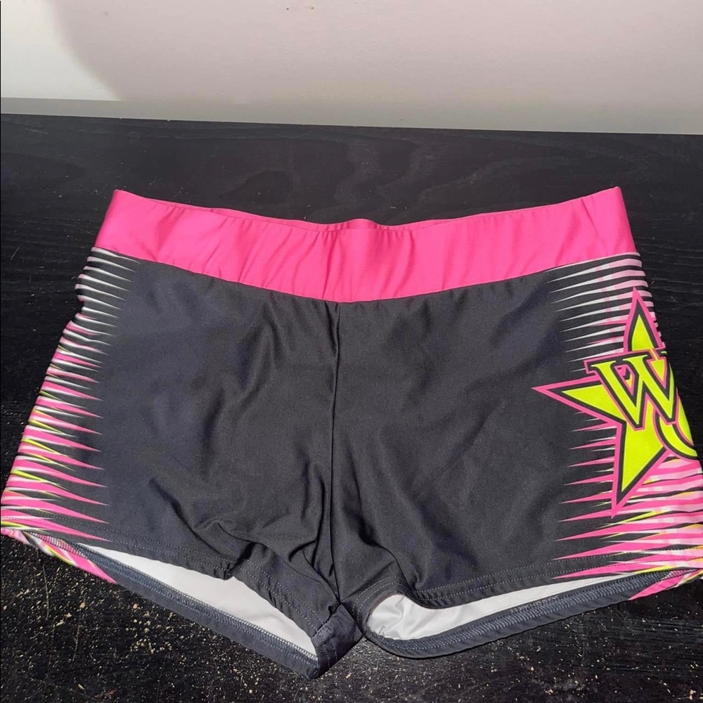 World Cup Grey and Neon Shorts